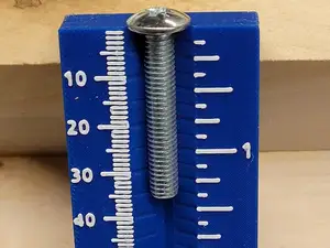 Screw Length Measure Block
