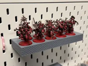 32mm Base Miniature Display for Ikea Skadis