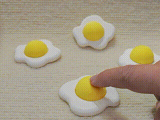 Fried Egg Keyboard Clicker