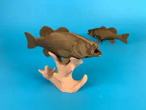 Bass Figurine / 鲈鱼摆件