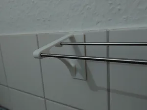 Dishcloth Holder for 2 Stainless Steel Rods