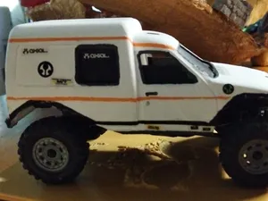 citroen c15 crawler scx30, se lo carga todo