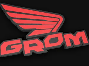 Honda Grom keychain