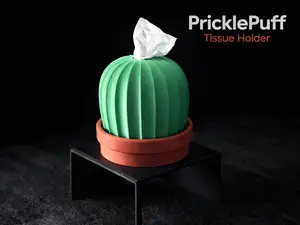 PricklePuff - Cactus Tissue Holder