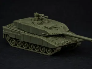 Leopard 2 series battle tank (Model in 3 Pieces)