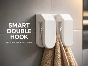 Minimalist Smart Double Wall Hook