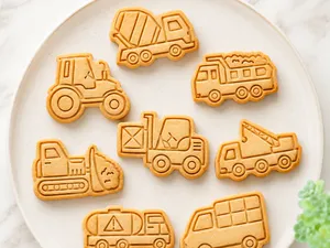 Vehicle Cookie Mold Set