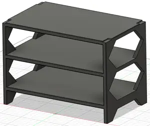 Stackable desk shelf