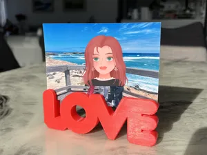 LOVE Photo Stand – Decorative Lettering Display