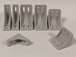 Heavy Duty Corner Brackets | M4 L-Brackets Set