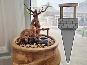RootWell - A Miniature Well for Endless Plant Care