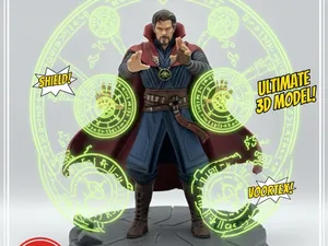Dr. Strange: Master of Mystic Arts 3D Model!
