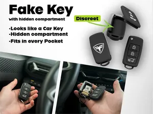 Car Key with Hidden Storage