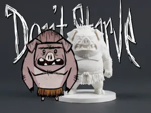 Pigman – Don’t Starve Character Figurine