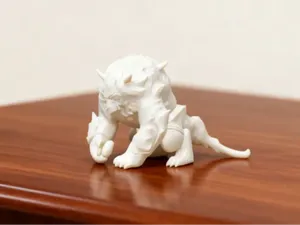 赛尔号 魔焰猩猩 4种 白模 带渲染图可涂色