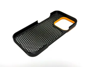 iPhone 16 Pro Minimal Case with Hexagon Back (PLA)