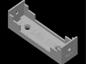 Porta batteria 18650