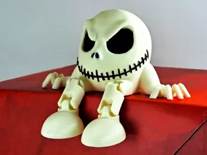 Articulated Jack Skellington - Halloween Cute Body