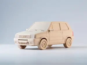 Fiat Panda 3D Car Model