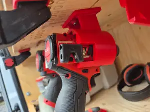 Milwaukee M12 FPD2 Top mounted tool holder