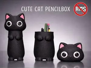 Bindy - Cat Pencil Case