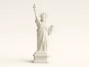 Statue of Liberty - greatest statue series lowpoly