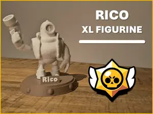 Rico | XL Brawl Stars Figurine (No AMS)