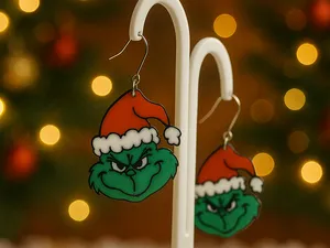 Grinch Earrings