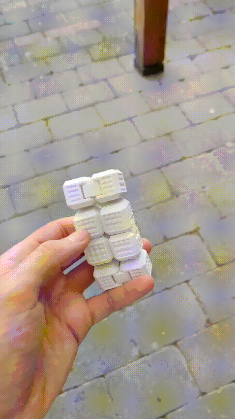 Textured Infinity Cube Fidget