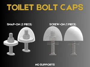 Toilet Bolt Caps (Covers) with extra height