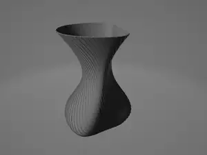 Grovy Vase Spiral