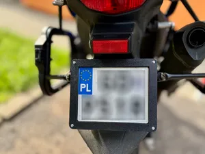 Universal Motorcycle License Plate Frame (EU)