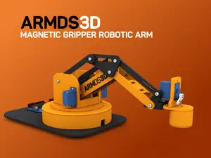 ROBOTIC ARMDS3D WITH MAGNETIC GRIPPER