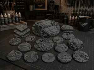 Wargaming Base Topper 32 mm - 90 mm