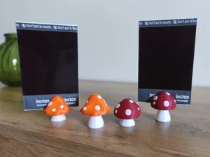 Mushroom Photo and Notes Stand