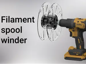 Filament spool winder