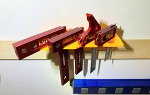 Woodworking Square Wall/Cleat Holder