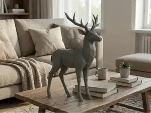 lowpoly deer