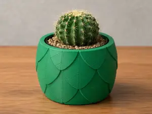 Leaf Scale Succulent Planter Botanical Flower Pot