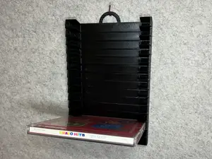 Wall stand holder for 15 CD music discs
