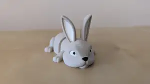 Rabbit - Articulated Figure Keychain