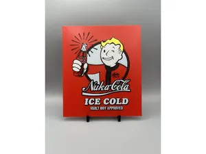 Fallout-Inspired Nuka-Cola HueForge Print