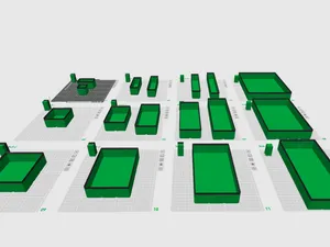 Gridfinity boxes X6 High 46.4mm