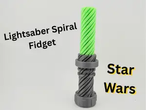 Lightsaber Vortex Spiral Fidget