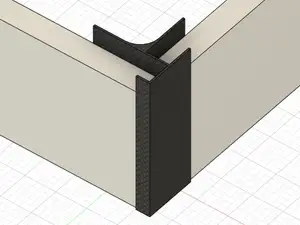 90-Degree Connector for Panels and Baseboards