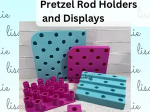 Pretzel Rod Holders & Displays