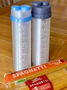 Spaghetti Storage Container with Portion Measures