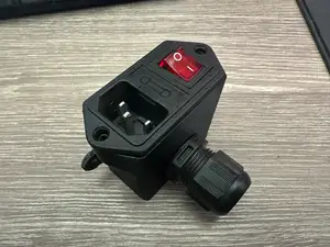 Housing for C13 Main socket w rocker switch