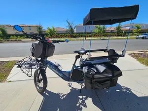 Aventon Abound Cargo Bike Sun / Rain Cover DIY
