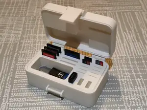 SD card storage box (in place)